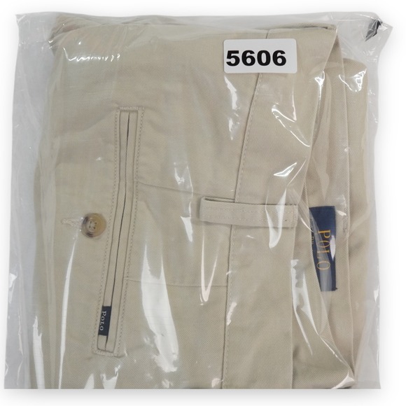 Polo Ralph Lauren Shorts‎ Mens 34 9"  Beige  Chino Stretch Coastal Pony Hit - Picture 8 of 8
